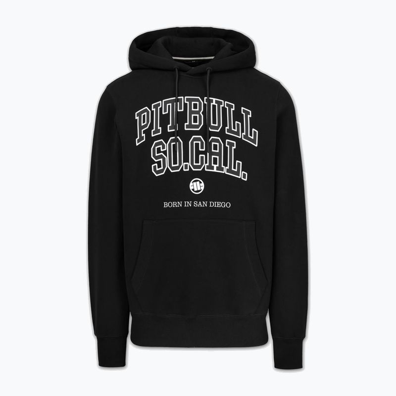 Men's sweatshirt Pitbull So Cal Hooded black 3