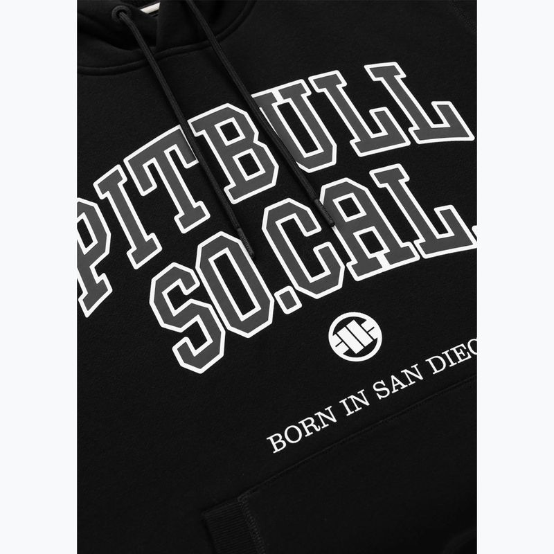 Men's sweatshirt Pitbull So Cal Hooded black 6