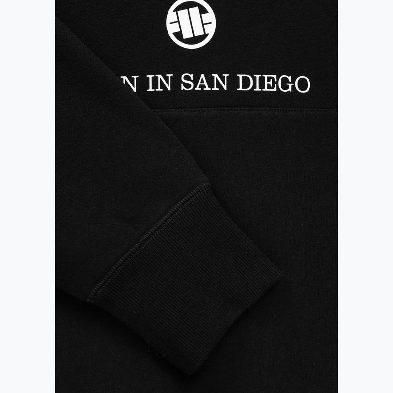 Men's sweatshirt Pitbull So Cal Hooded black 7