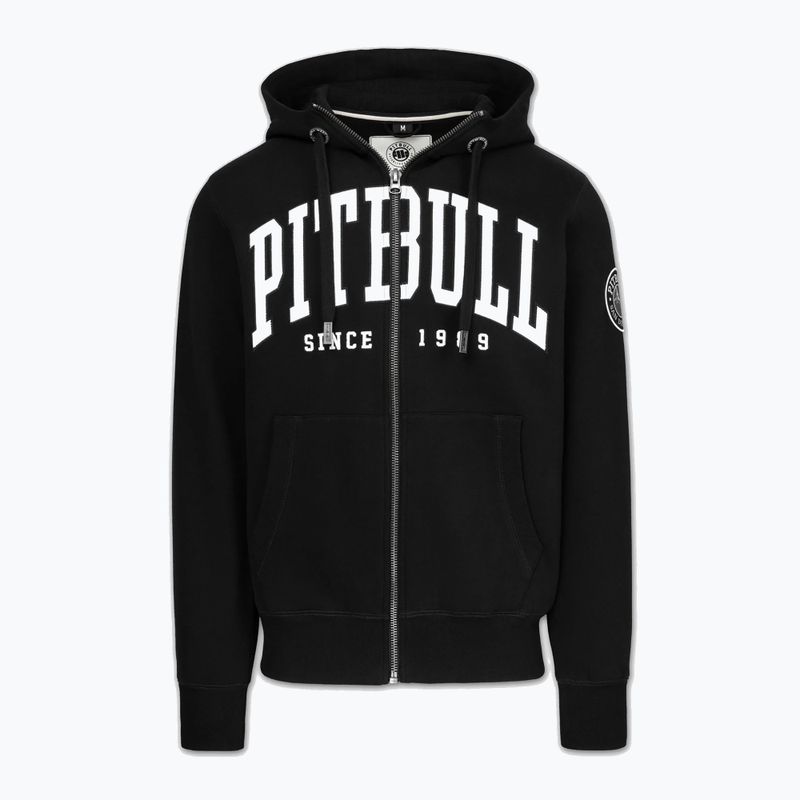 Men's sweatshirt Pitbull Norton Hooded Zip black 5
