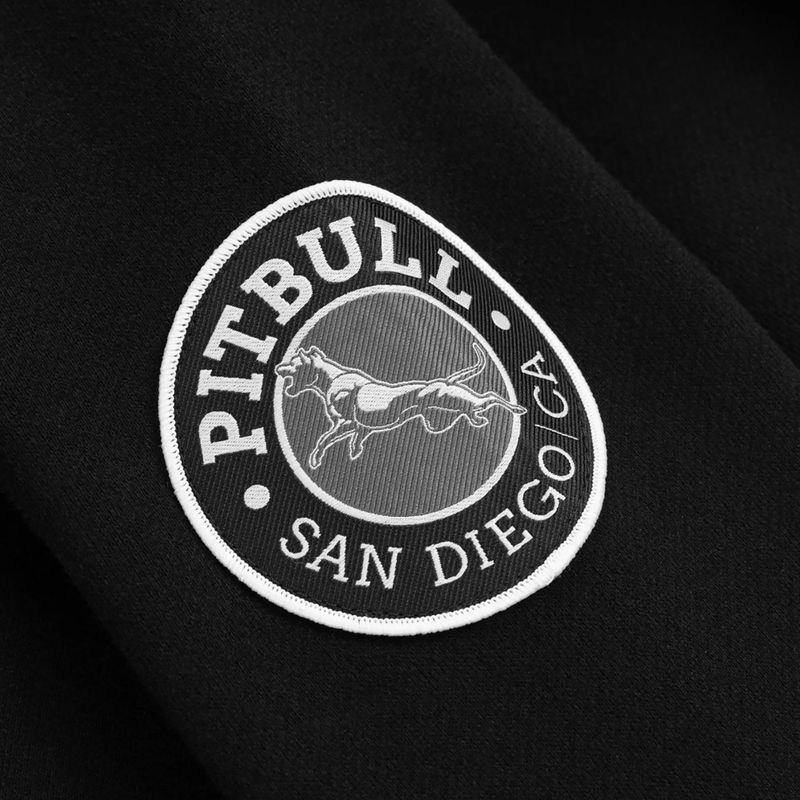 Men's sweatshirt Pitbull Norton Hooded Zip black 10
