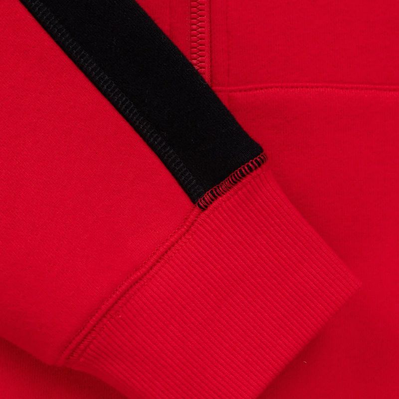 Men's sweatshirt Pitbull San Diego Ca Hooded Zip red 9