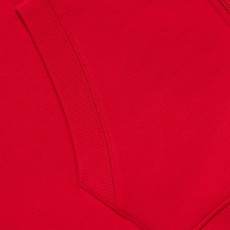 Men's sweatshirt Pitbull San Diego Ca Hooded Zip red 10