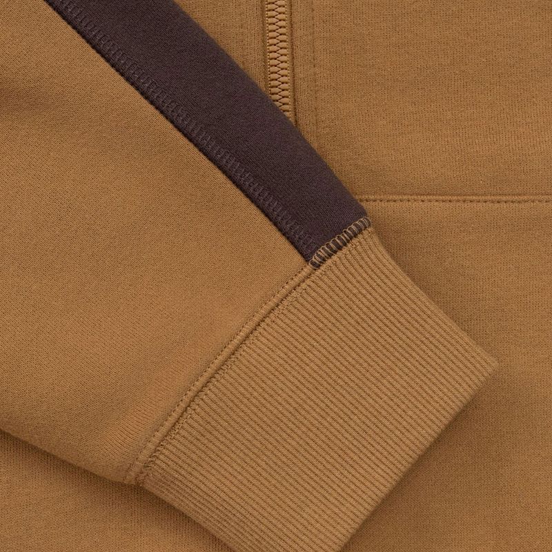 Men's sweatshirt Pitbull San Diego Ca Hooded Zip honey yellow 8