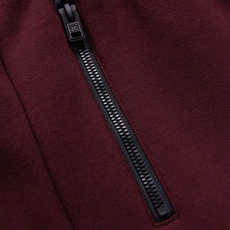 Men's trousers Pitbull Hilltop Track Hatton burgundy 9