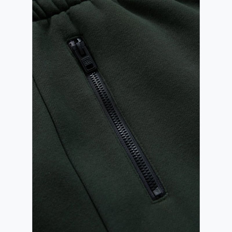 Men's trousers Pitbull Hilltop Track Hatton dark green 9