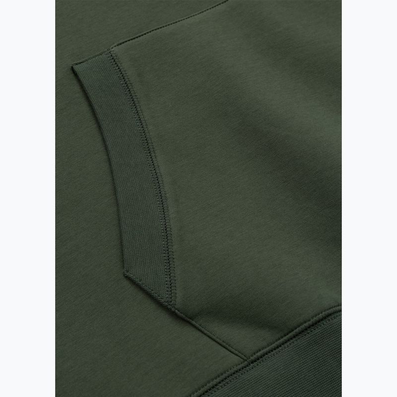 Men's sweatshirt Pitbull Sampson Hooded Sweatshirt old green 8