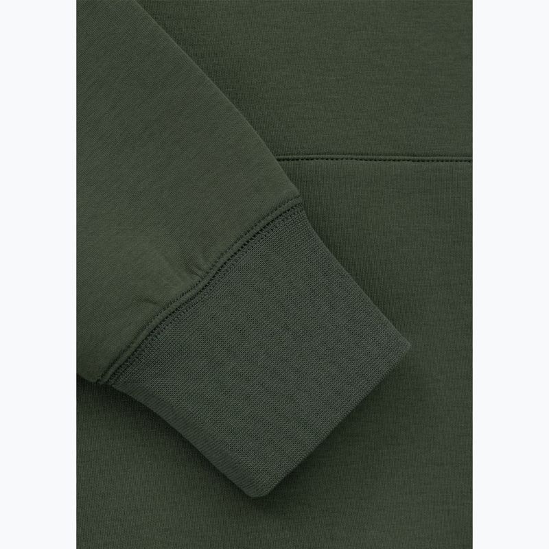 Men's sweatshirt Pitbull Sampson Hooded Sweatshirt old green 9