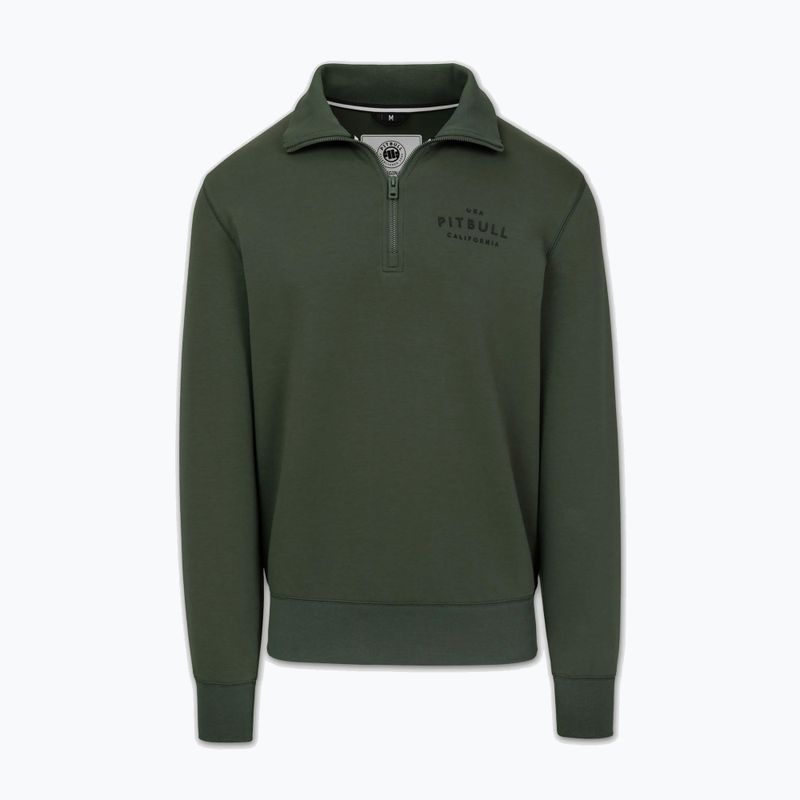 Men's sweatshirt Pitbull Sampson HZ old green 5