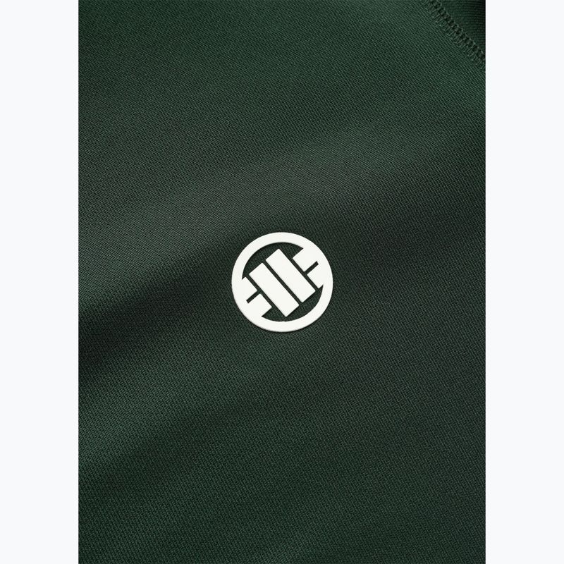 Men's sweatshirt Pitbull Trackjacket Tape Logo Terry Group bottle green 9