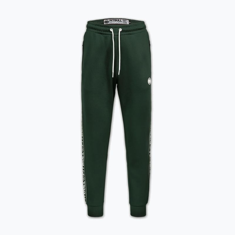 Men's trousers Pitbull Trackpants Tape Logo Terry Group bottle green 6