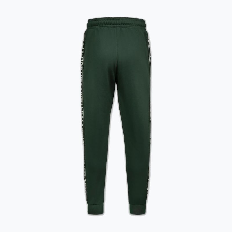Men's trousers Pitbull Trackpants Tape Logo Terry Group bottle green 7