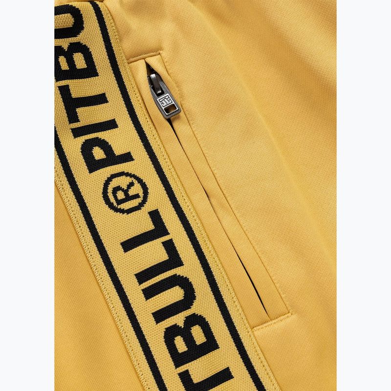 Men's trousers Pitbull Trackpants Tape Logo Terry Group pale yellow 8