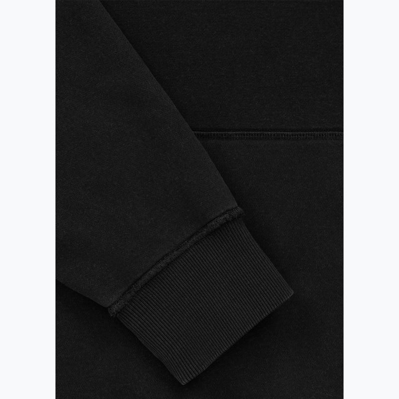 Men's sweatshirt Pitbull Orlando Hooded whashed dark graphite 6