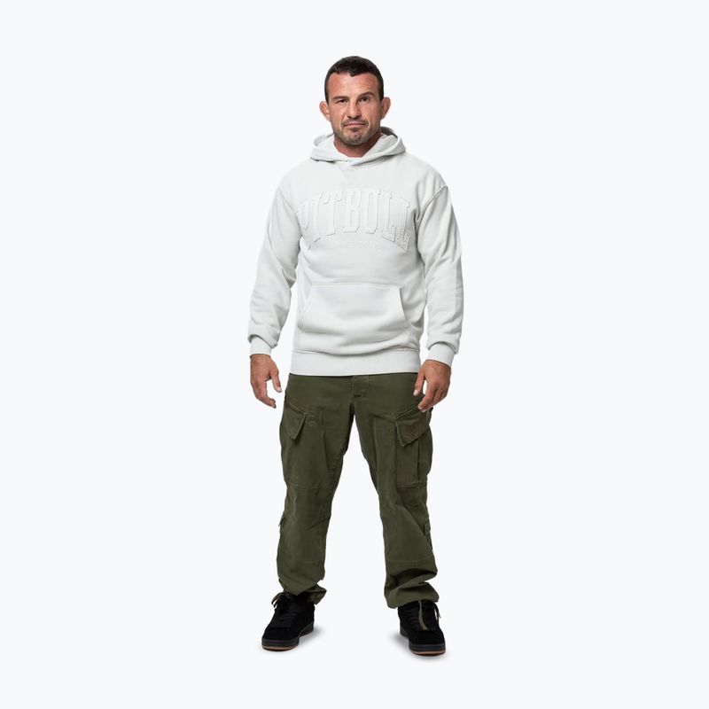 Men's sweatshirt Pitbull Orlando Hooded white stone 2