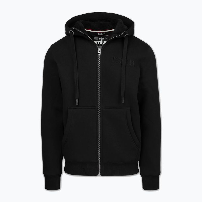 Men's sweatshirt Pitbull Ruffin Detroit Hooded Zip black/black 6