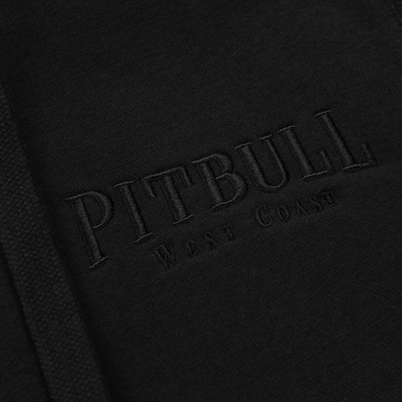 Men's sweatshirt Pitbull Ruffin Detroit Hooded Zip black/black 10