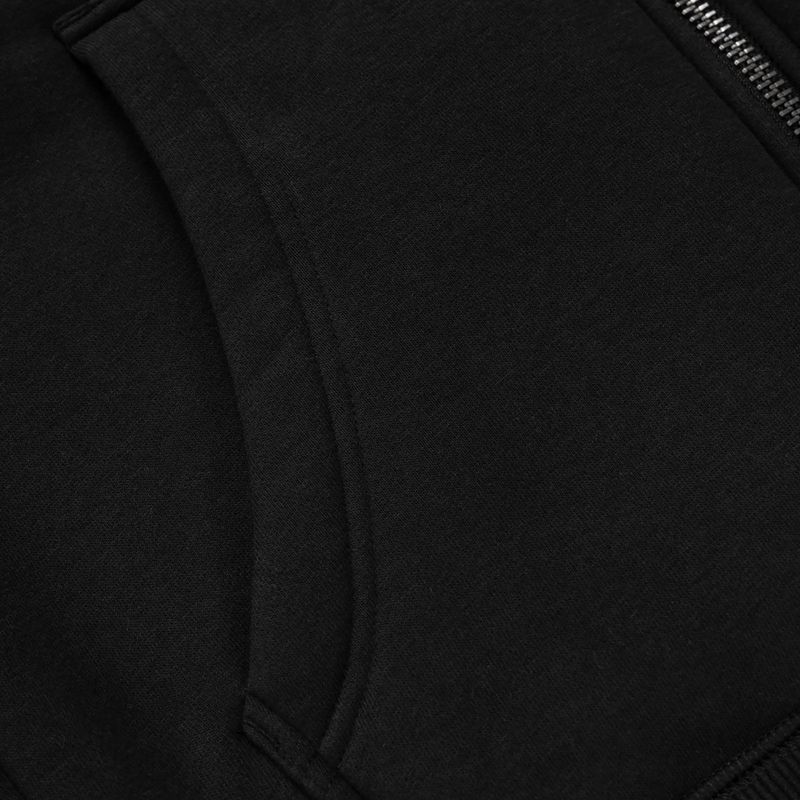 Men's sweatshirt Pitbull Ruffin Detroit Hooded Zip black/black 12