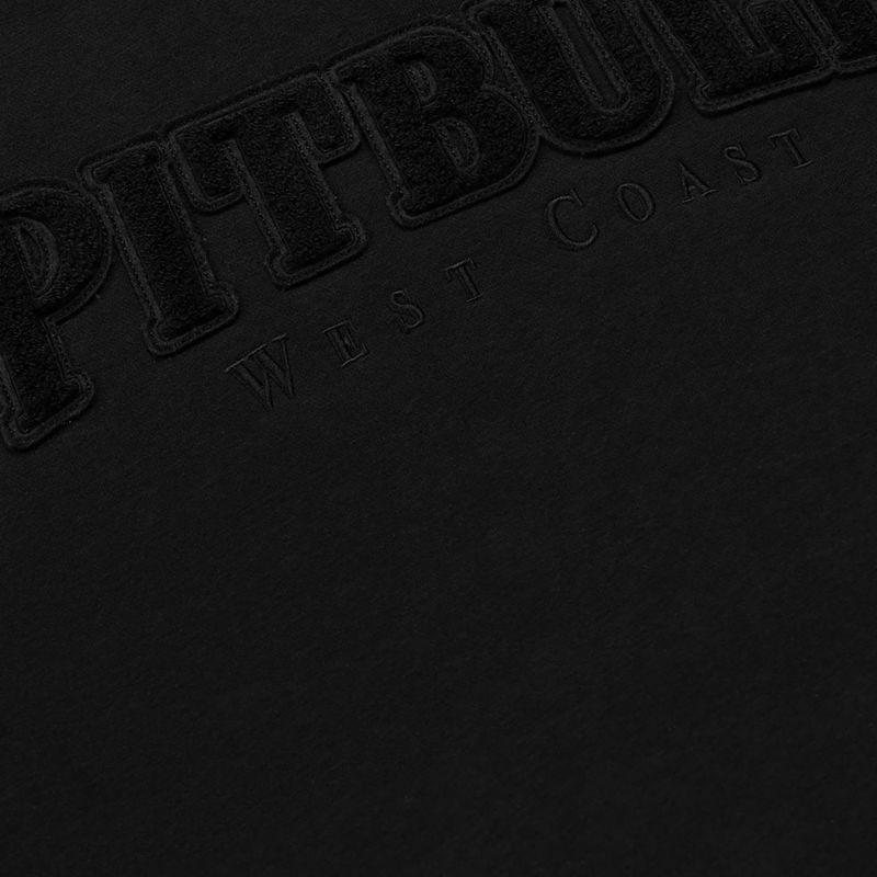 Men's sweatshirt Pitbull Ruffin Detroit Hooded Zip black/black 14