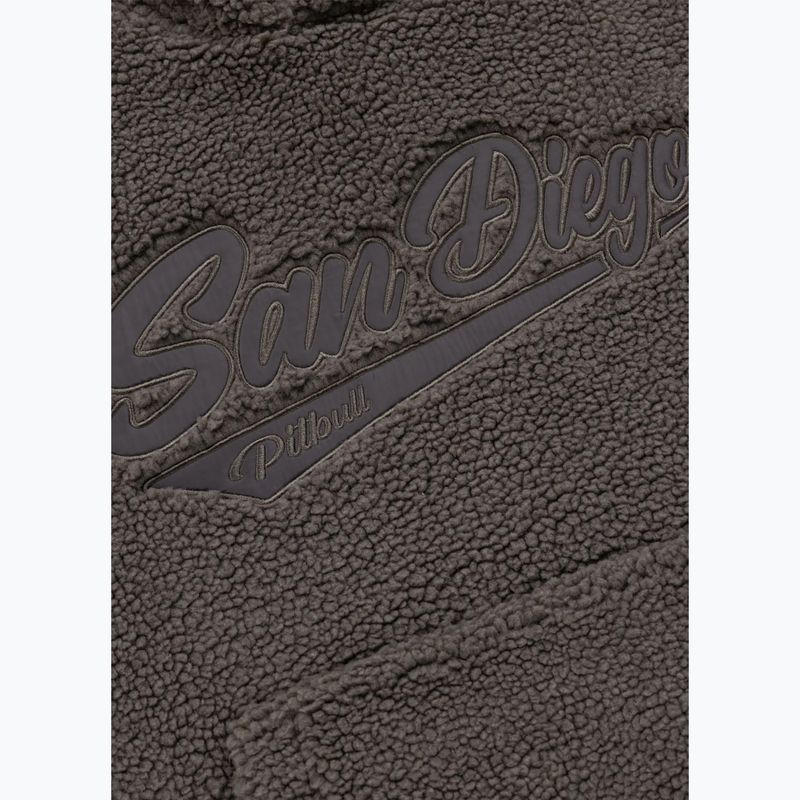 Men's sweatshirt Pitbull Galaxy Hooded taupe 4