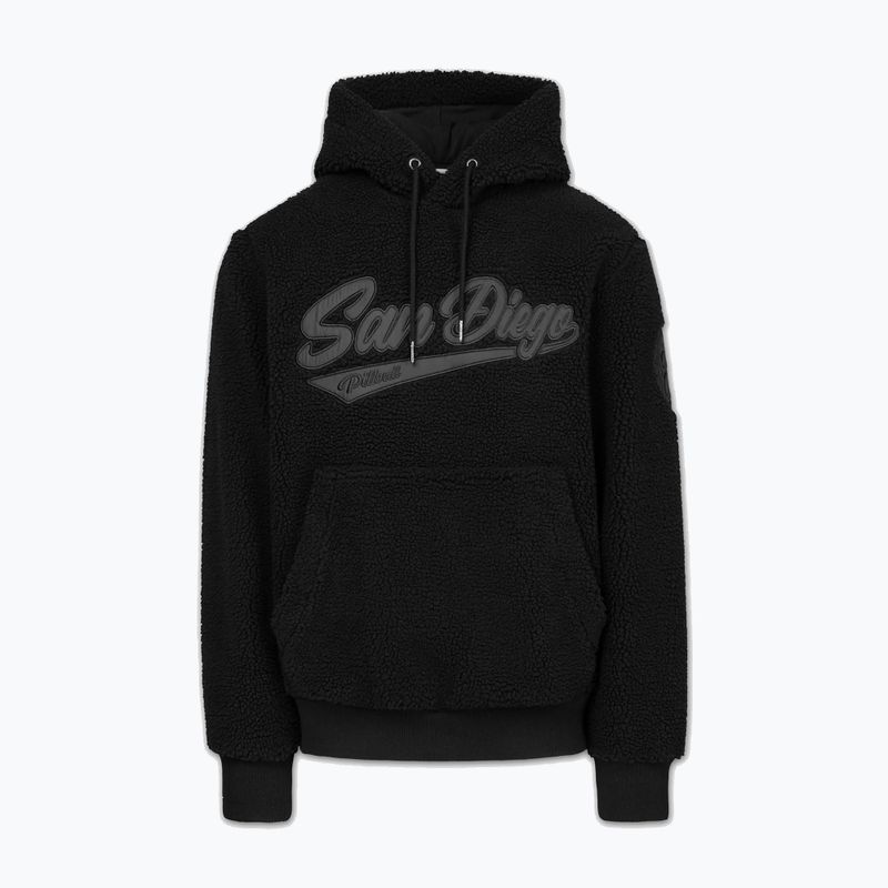 Men's sweatshirt Pitbull Galaxy Hooded black 4