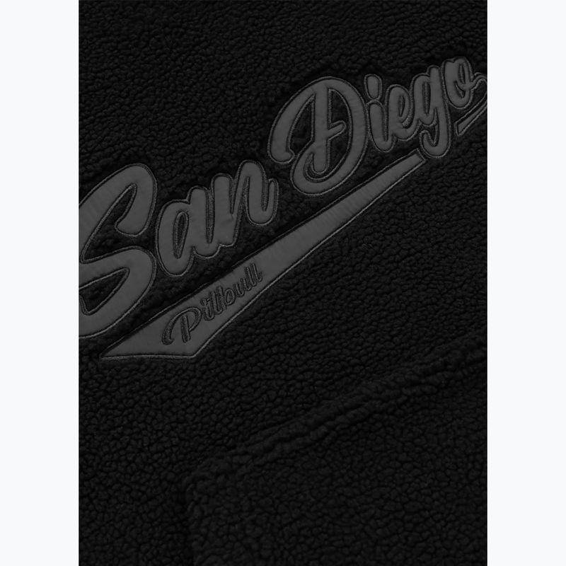 Men's sweatshirt Pitbull Galaxy Hooded black 7