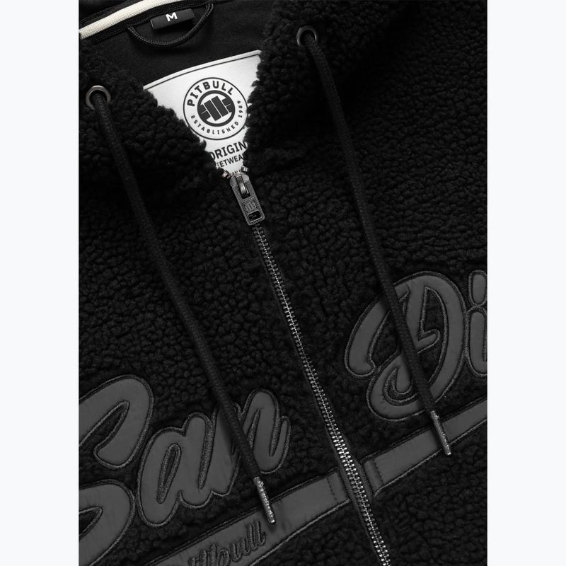 Men's sweatshirt Pitbull Galaxy Hooded Zip black 7