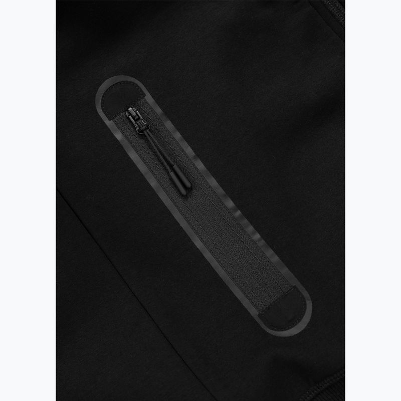 Women's sweatshirt Pitbull Explory Hooded Zip black 10