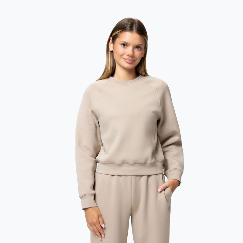 Women's sweatshirt Pitbull Discovery Crewneck Sweatshirt cappuccino