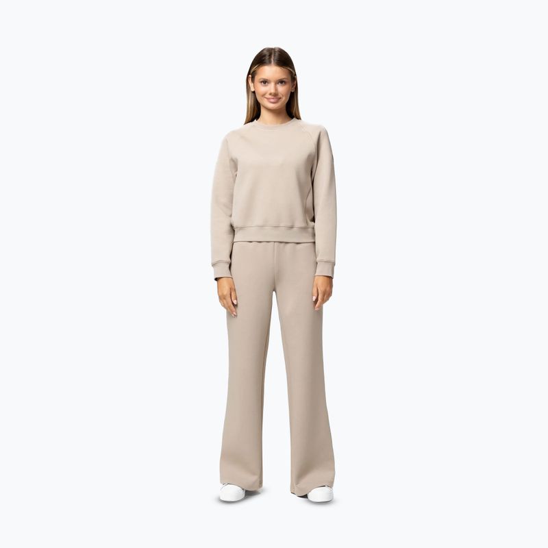 Women's sweatshirt Pitbull Discovery Crewneck Sweatshirt cappuccino 2