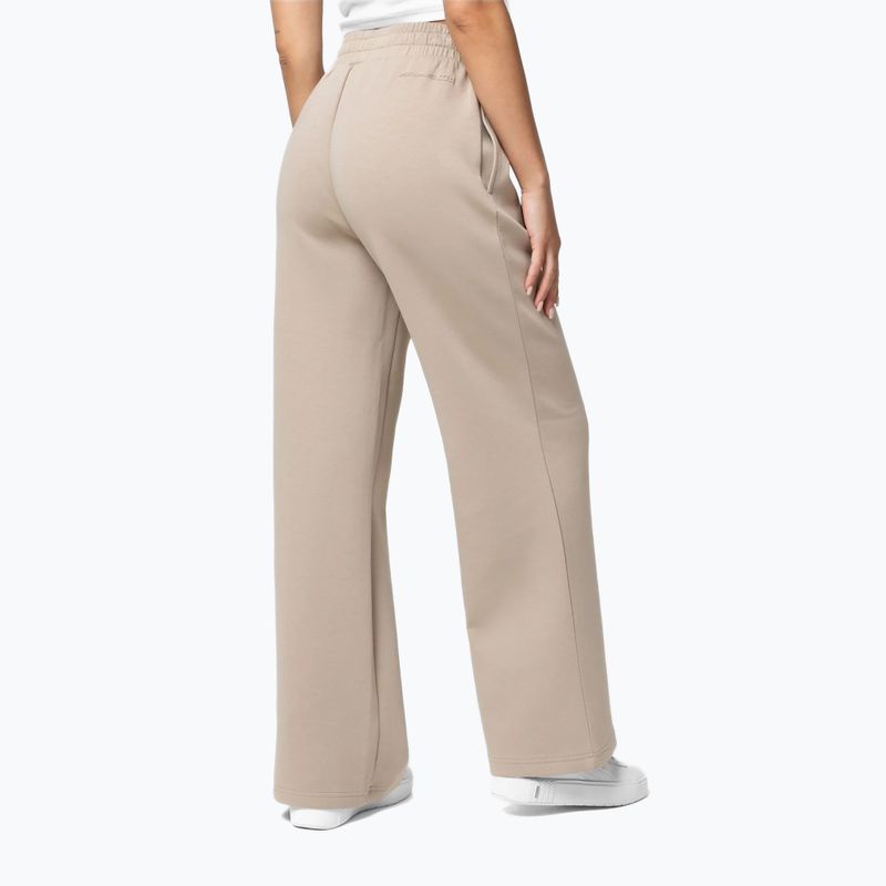 Women's trousers Pitbull Open Discovery Track Pants cappuccino 3