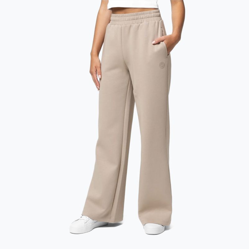 Women's trousers Pitbull Open Discovery Track Pants cappuccino 5