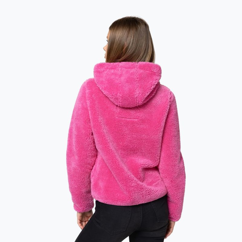 Women's sweatshirt Pitbull Aragona Hooded candy pink 3
