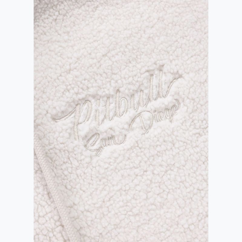 Women's sweatshirt Pitbull Daisy Hooded Zip light beige 8