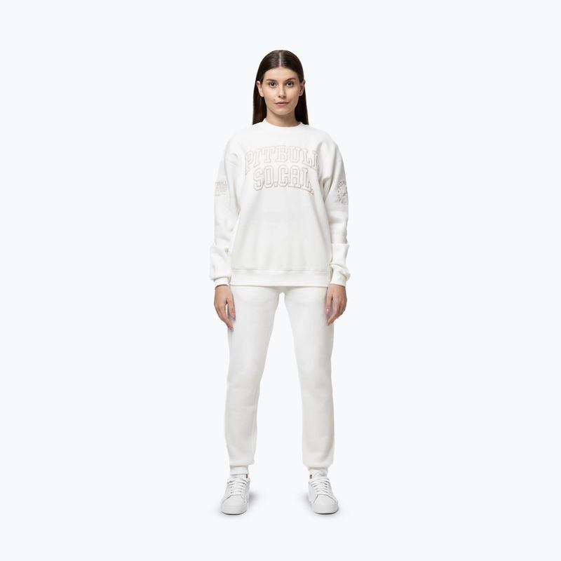 Women's sweatshirt Pitbull Crewneck Fiora off white 2