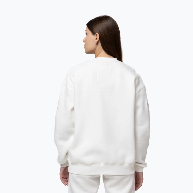 Women's sweatshirt Pitbull Crewneck Fiora off white 3