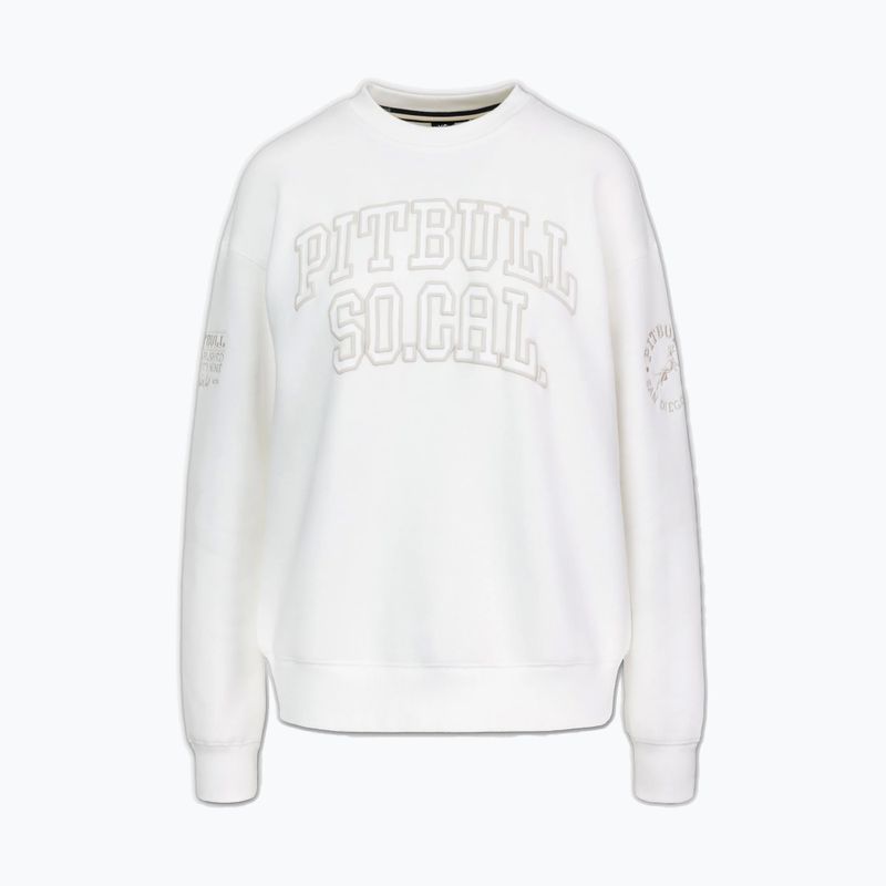 Women's sweatshirt Pitbull Crewneck Fiora off white 4