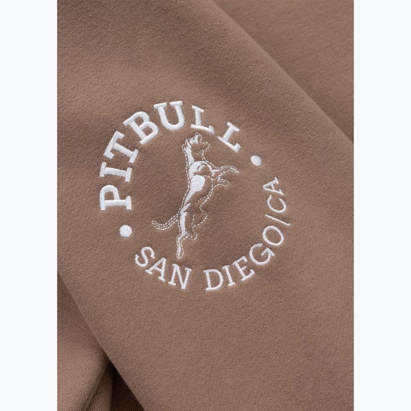 Women's sweatshirt Pitbull Crewneck Fiora chocolate mousse 8