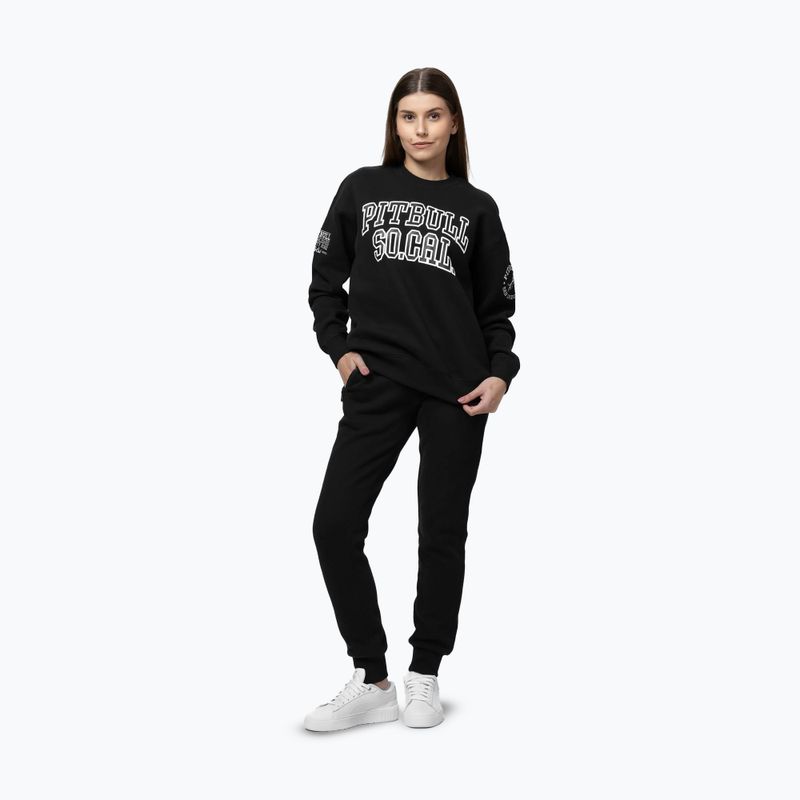 Women's sweatshirt Pitbull Crewneck Fiora black/black 2