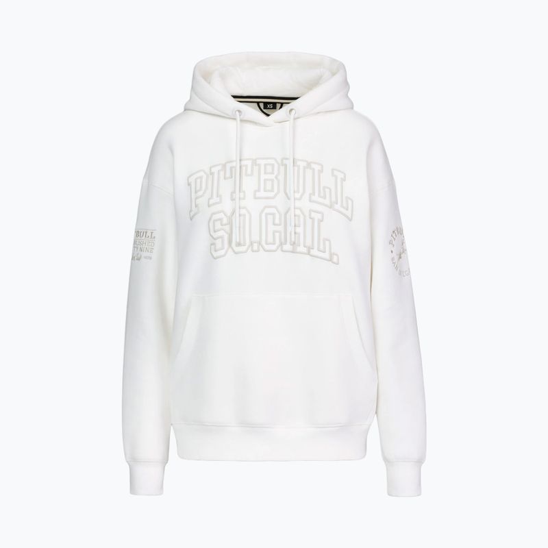 Women's sweatshirt Pitbull Fiora Hooded off white 4