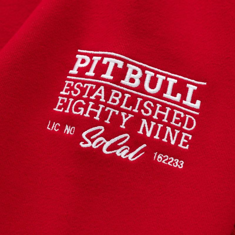Women's sweatshirt Pitbull Fiora Hooded wild red 9