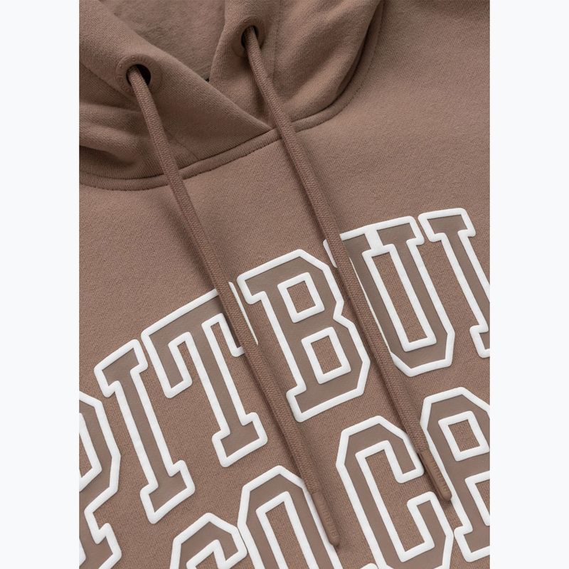Women's sweatshirt Pitbull Fiora Hooded chocolate mousse 7