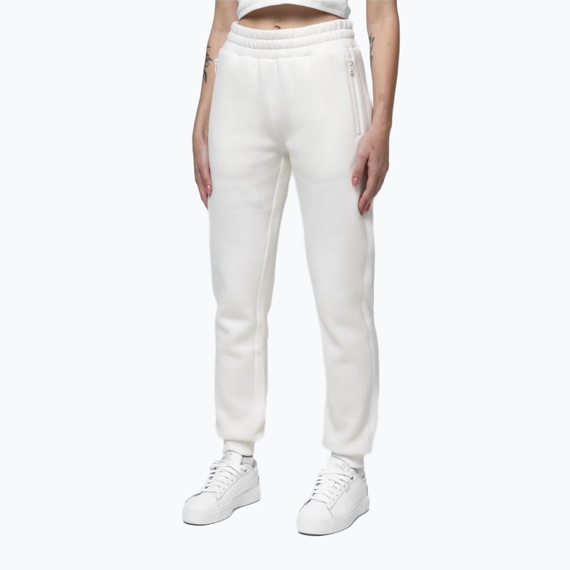Women's trousers Pitbull Fiora Slim off white 5