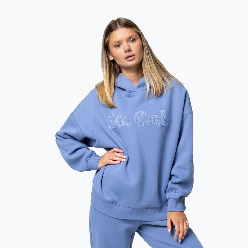 Women's sweatshirt Pitbull So Cal Hooded blue jeans 4