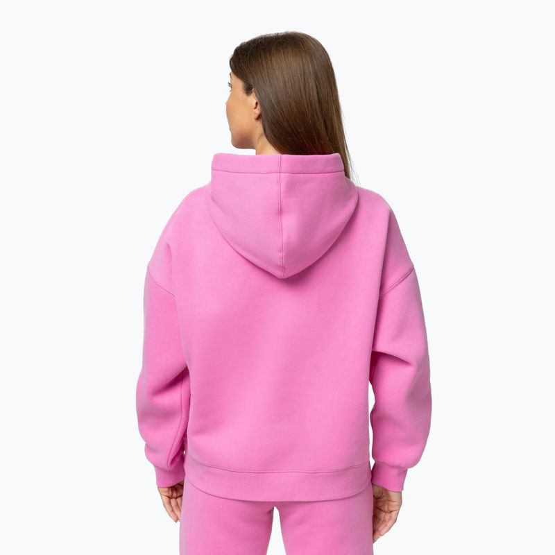 Women's sweatshirt Pitbull Cal. Hooded ice pink 3