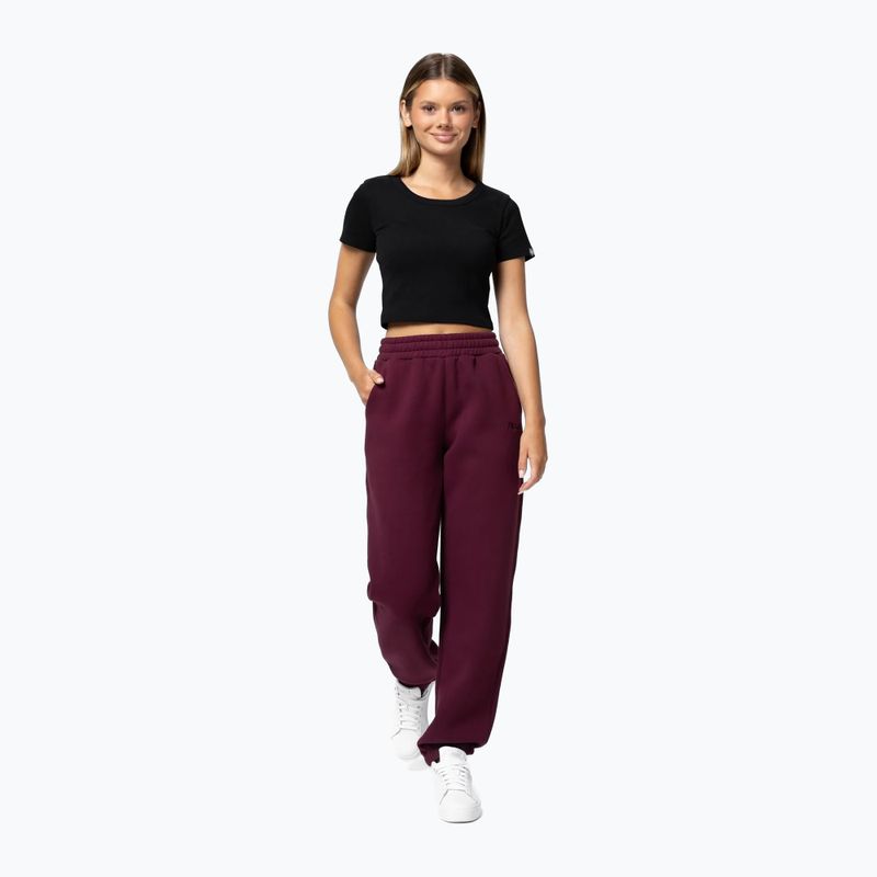 Women's trousers Pitbull Tulla grape wine 2