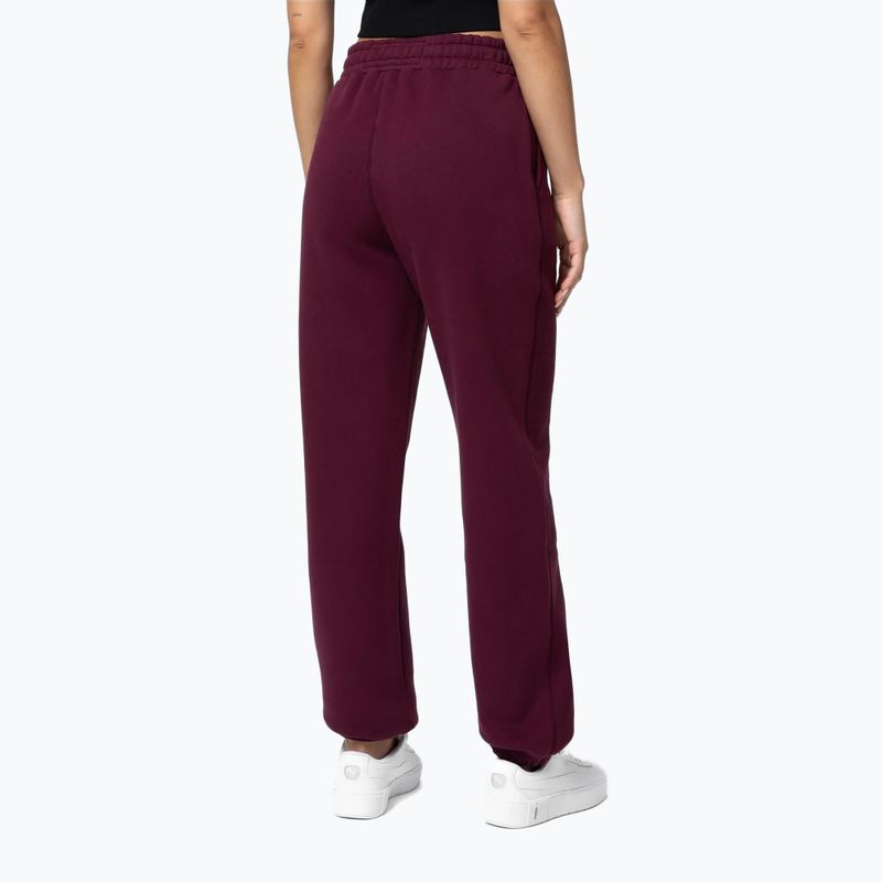 Women's trousers Pitbull Tulla grape wine 3