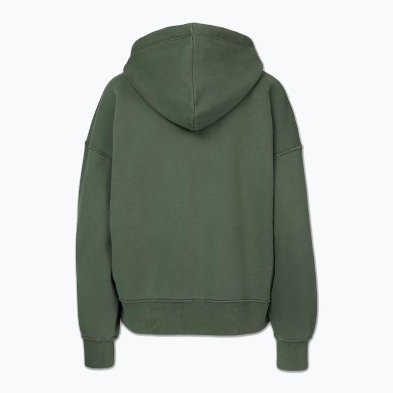 Women's sweatshirt Pitbull Lovia Hooded sage green 7