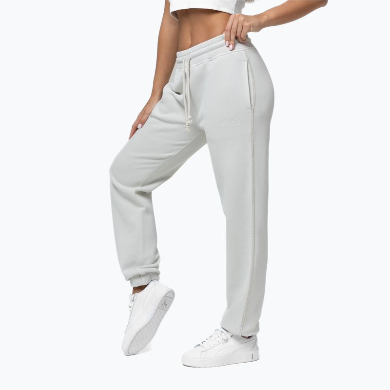 Women's trousers Pitbull Lovia white stone 4