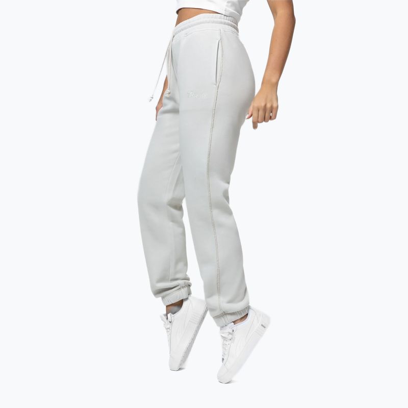 Women's trousers Pitbull Lovia white stone 5